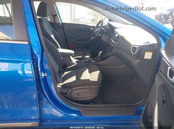 KMHC75LC7HU048199 2017 HYUNDAI IONIQ HYBRID Blue Vista interior delantera