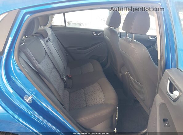 KMHC75LC7HU048199 2017 HYUNDAI IONIQ HYBRID Blue Vista de la etiqueta del VIN