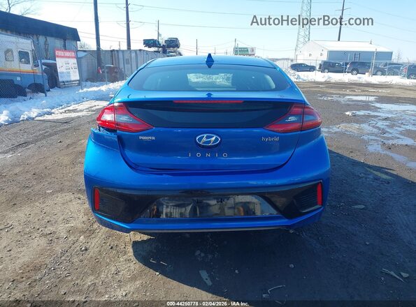 KMHC75LC7HU048199 2017 HYUNDAI IONIQ HYBRID Blue 