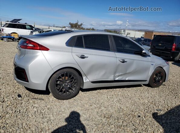 KMHC75LC7JU063078 2018 HYUNDAI IONIQ Silver Trasero derecho