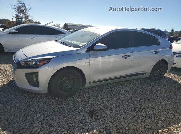 KMHC75LC7JU063078 2018 HYUNDAI IONIQ Silver Vista tres cuartos delantera izquierda