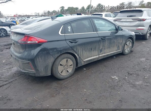 KMHC75LC7NU285772 2022 HYUNDAI IONIQ HYBRID Черный Задняя правая четверть
