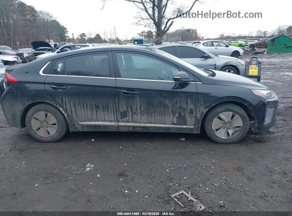 KMHC75LC7NU285772 2022 HYUNDAI IONIQ HYBRID Черный Вид задней части салона