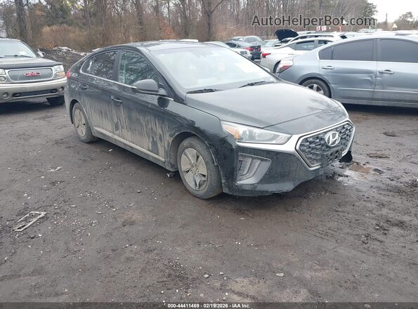 KMHC75LC7NU285772 2022 HYUNDAI IONIQ HYBRID Черный Передняя правая четверть