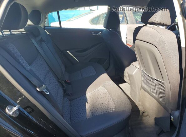 KMHC75LC8KU139215 2019 HYUNDAI IONIQ Черный Вид задних сидений