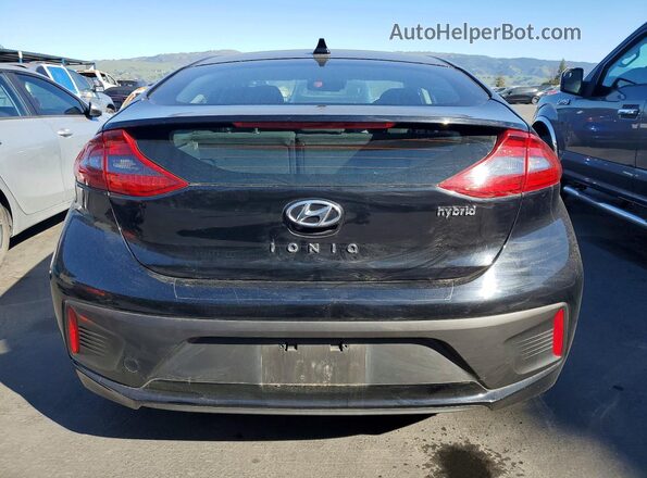 KMHC75LC8KU139215 2019 HYUNDAI IONIQ Черный Вид сзади