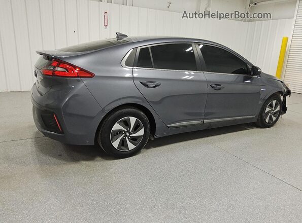 KMHC75LCXHU049427 2017 HYUNDAI IONIQ Серый 