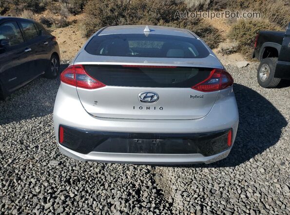 KMHC75LCXHU057706 2017 HYUNDAI IONIQ Серебряный Вид сзади