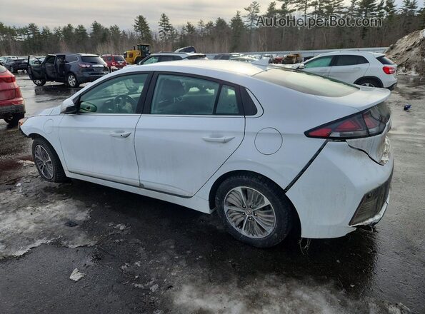 KMHC75LD0MU248229 2021 HYUNDAI IONIQ White Tył lewy