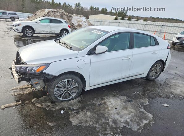 KMHC75LD0MU248229 2021 HYUNDAI IONIQ White Przód lewy