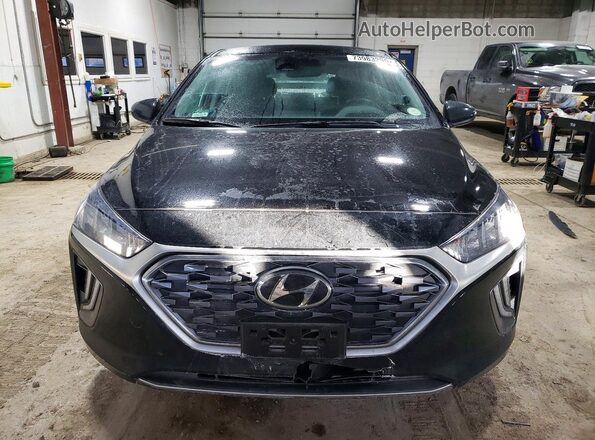 KMHC75LD1MU249776 2021 HYUNDAI IONIQ Черный Вид спереди