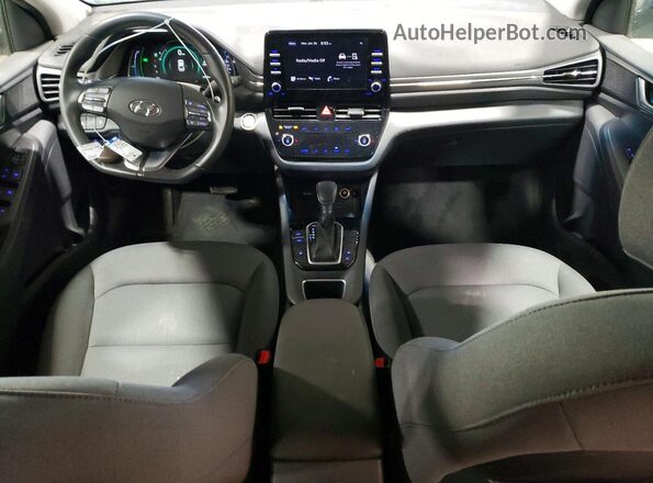 KMHC75LD1MU249776 2021 HYUNDAI IONIQ Черный Вид панели приборов