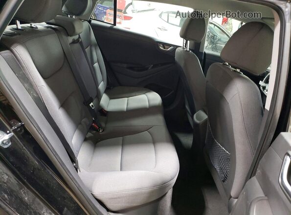 KMHC75LD1MU249776 2021 HYUNDAI IONIQ Черный Вид задних сидений
