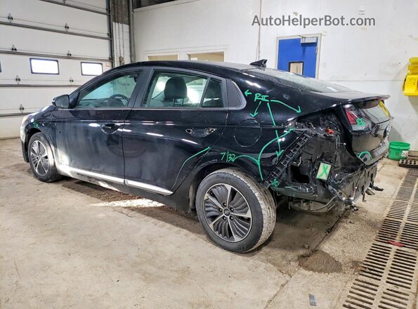 KMHC75LD1MU249776 2021 HYUNDAI IONIQ Черный Задняя левая четверть