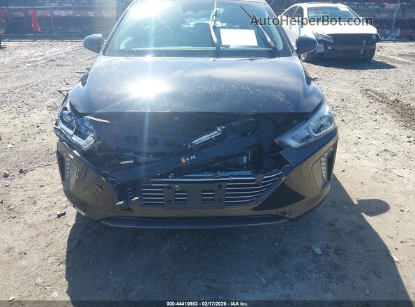 KMHC75LD2KU161820 2019 HYUNDAI IONIQ PLUG-IN HYBRID Черный Вид спереди