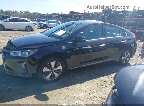 KMHC75LD2KU161820 2019 HYUNDAI IONIQ PLUG-IN HYBRID Черный Вид задней части салона