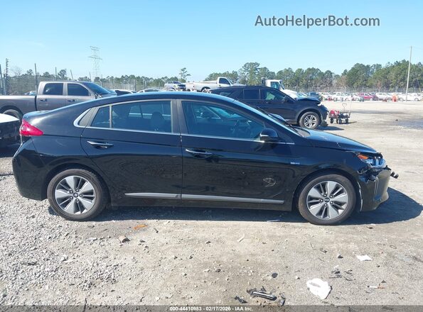 KMHC75LD2KU161820 2019 HYUNDAI IONIQ PLUG-IN HYBRID Черный Вид щитка приборов
