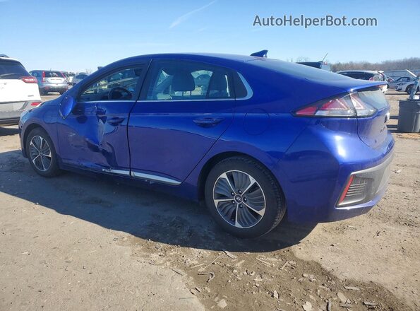 KMHC75LD8NU283408 2022 HYUNDAI IONIQ Синий Задняя левая четверть