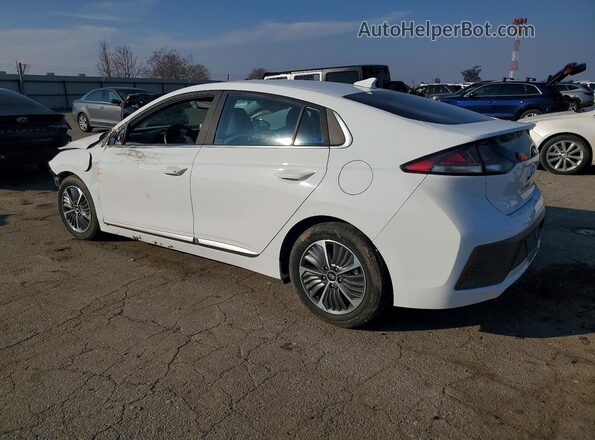 KMHC75LD9MU248438 2021 HYUNDAI IONIQ Белый Задняя левая четверть