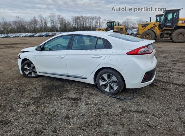 KMHC75LH9KU045193 2019 HYUNDAI IONIQ Белый Задняя левая четверть