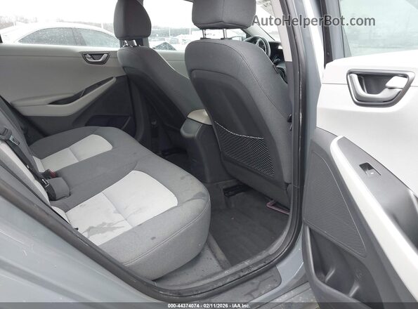 KMHC75LJXLU073993 2020 HYUNDAI IONIQ ELECTRIC Turquoise Widok naklejki z numerem VIN