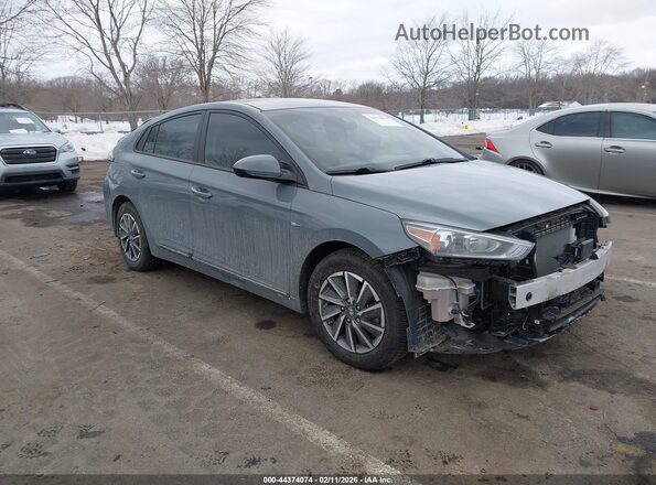 KMHC75LJXLU073993 2020 HYUNDAI IONIQ ELECTRIC Turquoise Przód prawy