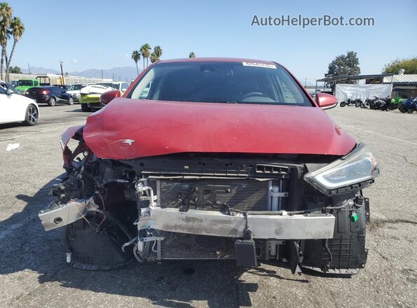 KMHC85LC1KU111026 2019 HYUNDAI IONIQ Красный Вид спереди