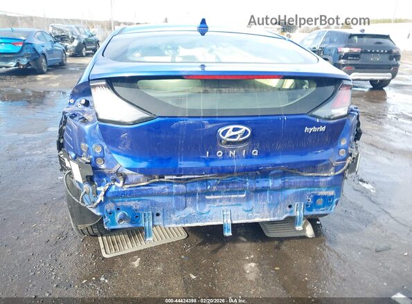 KMHC85LC4NU269719 2022 HYUNDAI IONIQ HYBRID Blue Widok z przodu