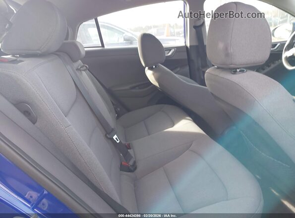 KMHC85LC4NU269719 2022 HYUNDAI IONIQ HYBRID Blue Widok naklejki z numerem VIN