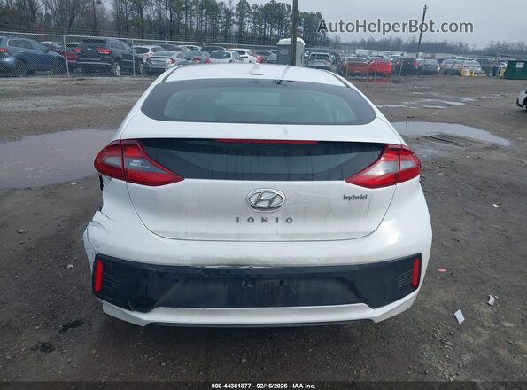 KMHC85LCXKU124292 2019 HYUNDAI IONIQ HYBRID Белый 