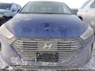 2019 Hyundai Ioniq Hybrid Limited Blue vin: KMHC85LCXKU144350