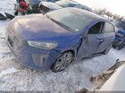 2019 Hyundai Ioniq Hybrid Limited Blue vin: KMHC85LCXKU144350