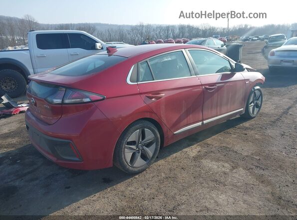 KMHC85LCXLU232882 2020 HYUNDAI IONIQ HYBRID Красный Задняя правая четверть