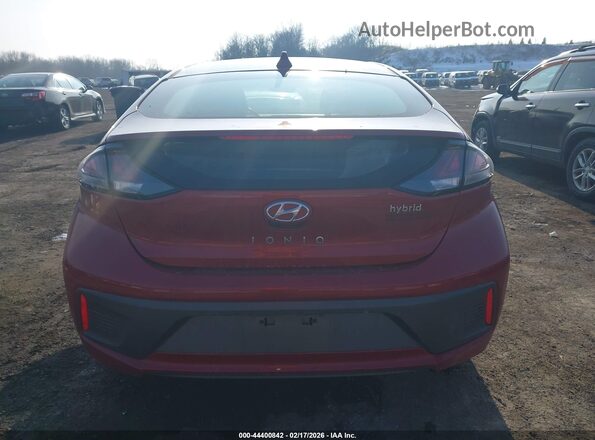 KMHC85LCXLU232882 2020 HYUNDAI IONIQ HYBRID Красный 