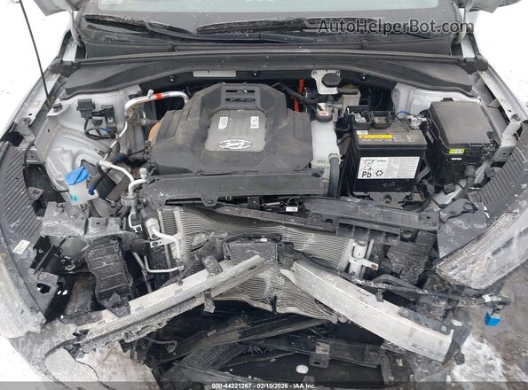 KMHC85LJXLU061386 2020 HYUNDAI IONIQ ELECTRIC Серебряный Вид сзади