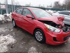 2016 Hyundai Accent Se Красный vin: KMHCT4AE2GU120788