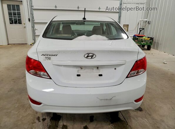 KMHCT4AE2HU278047 2017 HYUNDAI ACCENT Белый Вид сзади