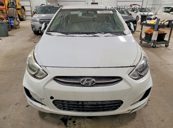 KMHCT4AE2HU278047 2017 HYUNDAI ACCENT Белый Вид спереди