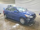 2016 Hyundai Accent Se Синий vin: KMHCT4AE8GU028360