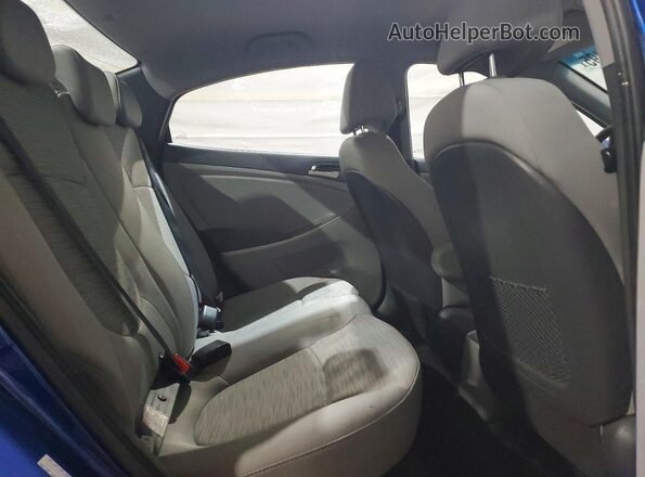 KMHCT4AE8GU028360 2016 HYUNDAI ACCENT Синий Вид задних сидений