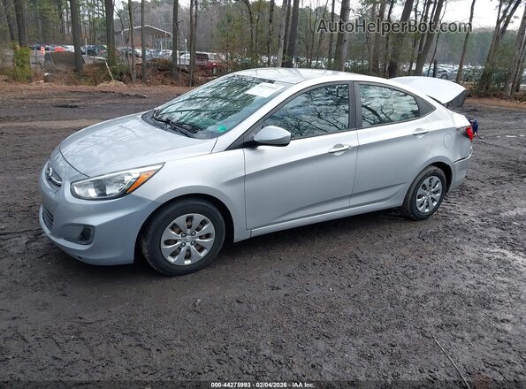 KMHCT4AE8HU230326 2017 HYUNDAI ACCENT Серый Передняя левая четверть