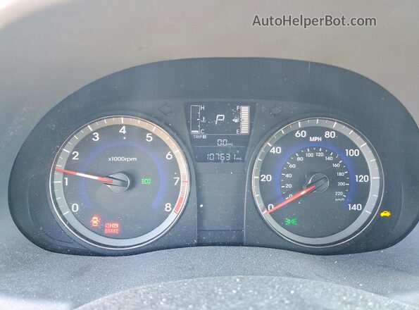 KMHCT4AE9GU972779 2016 HYUNDAI ACCENT Blue Widok zestawu wskaźników
