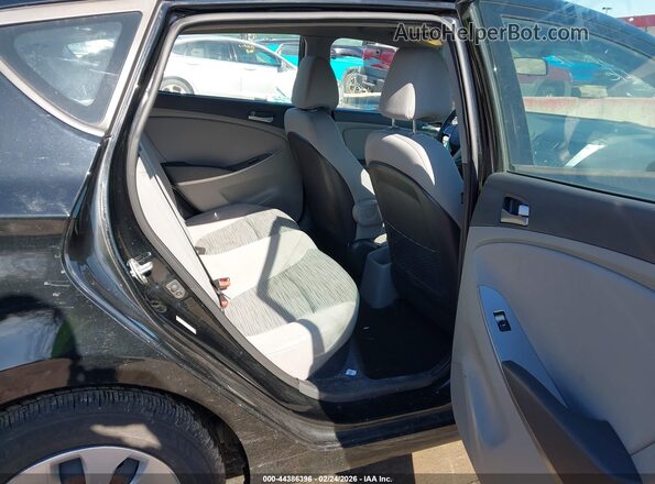 KMHCT5AE3HU347656 2017 HYUNDAI ACCENT Black Widok naklejki z numerem VIN
