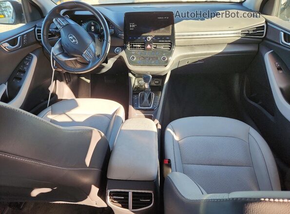 KMHCX5LD0MU260610 2021 HYUNDAI IONIQ Черный Вид панели приборов