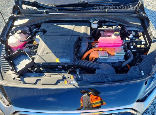KMHCX5LD0MU260610 2021 HYUNDAI IONIQ Черный Вид задней части салона