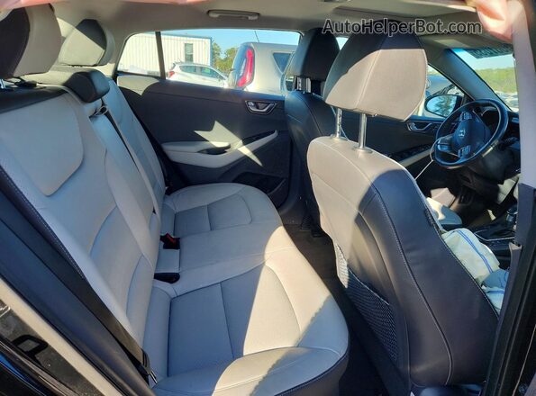 KMHCX5LD0MU260610 2021 HYUNDAI IONIQ Черный Вид задних сидений