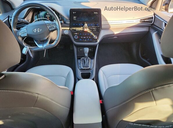 KMHCX5LD9MU259441 2021 HYUNDAI IONIQ Charcoal Вид панелі приладів