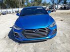 2018 Hyundai Elantra Sport Синий vin: KMHD04LB2JU553907