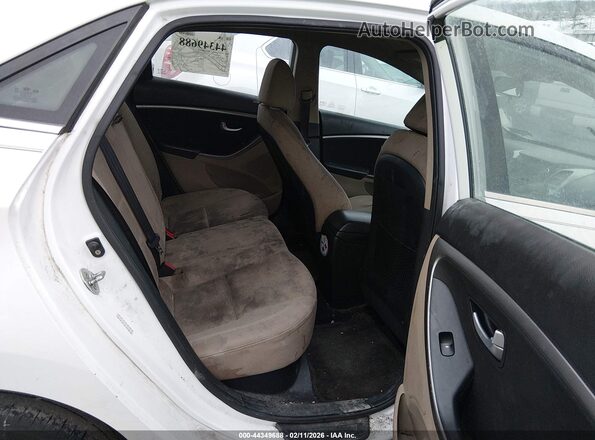 KMHD35LH2GU323293 2016 HYUNDAI ELANTRA GT White Vista de la etiqueta del VIN