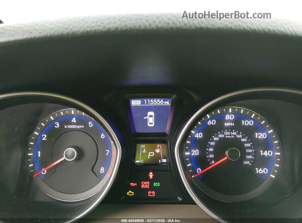 KMHD35LH2GU323293 2016 HYUNDAI ELANTRA GT White Vista de los asientos traseros